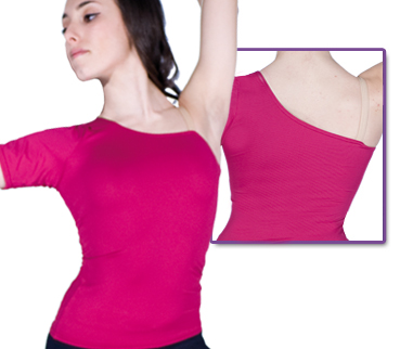 Maglia Danza in Cotone - Monospalla Maglia Danza in Cotone - Monospalla